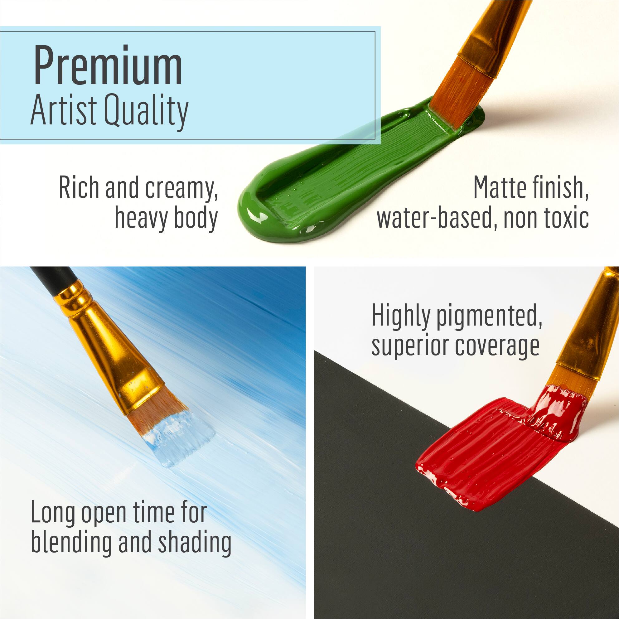 FolkArt Acrylic Craft Paint Set, Matte Finish, 12 Colors photo 4