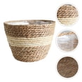 thumbnail image 3 of maceta tejida, cesta para flores naturales, cesta para plantas, cesta tejida natural, 3 of 5