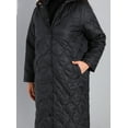 thumbnail image 4 of Black - Fully Lined - Plus Size Coat - Alia, 4 of 5
