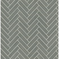 Stacy Garcia Home Herringbone Inlay Peel and Stick Wallpaper