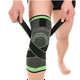 Agiferg 3D Tissage Genou Bretelles Respirante Soutien des Manches pour la Course à Pied de Jogging Sports 1pcs – image 1 sur 7