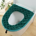 thumbnail image 2 of Mauxuk Soft & Warm Furry Toilet Seat Cover - Thickened Washable Cushion, Non-Slip Polyester Mat, Hygienic & Durable, Easy to Clean, 2 of 6
