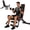 Red+Black, variant on CZBZ 2-in-1 Adjustable Weight Bench with Hip Abduction Trainer, 660LBS Heavy Duty Strength Training Bench with 8 Adjustable Backrest Positions & Resistance Rope System, Home Gym Workout Equipment