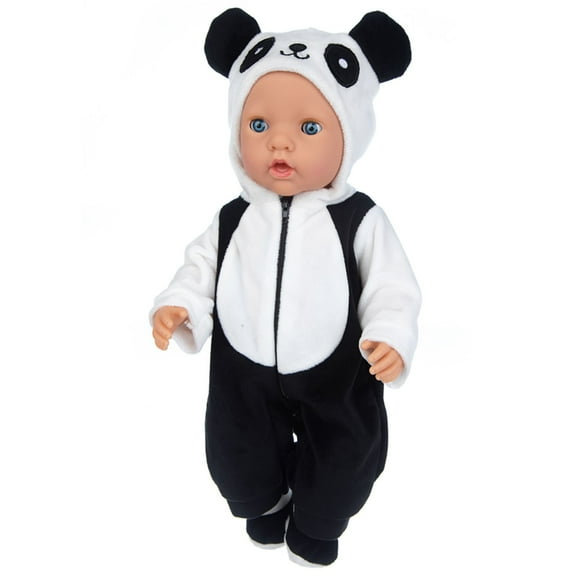Tarmeek Baby Doll Casual Pajamas, 18Inch Baby Doll Clothes Toys Clothes for 3 4 5 Year Old Girls and Boys, Birthday Christmas Gifts for Kids