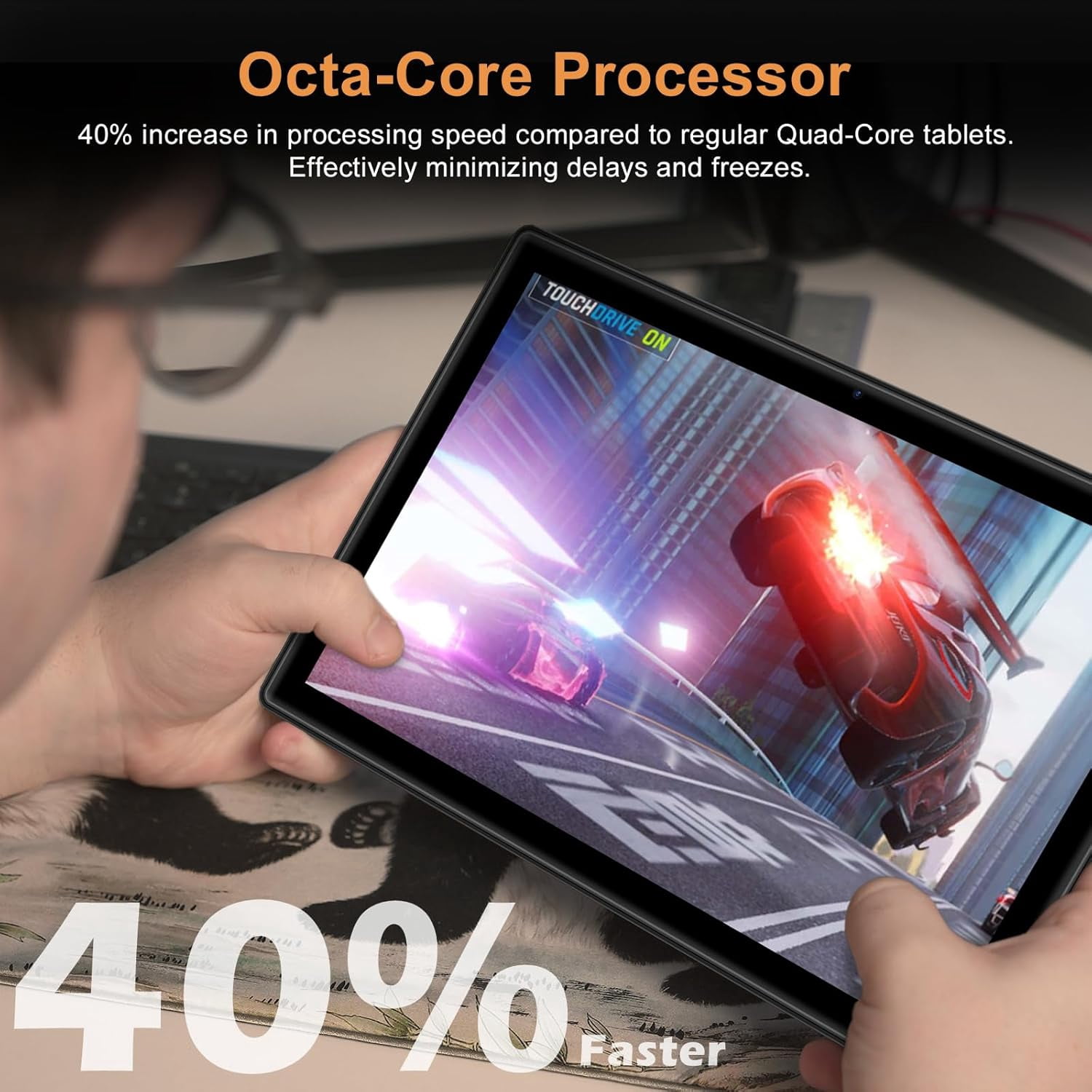 YYSWIE Tablet Android 13 Tablet,10.1 inch Tablets 3G RAM 32GB Storage,Metal Body IPS Android Adult Tablet