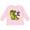 AD-Pink, variant on I Love My Dad with Baby and Daddy Tyranasaurus Rex Boys or Girls Long Sleeve Toddler T-Shirt