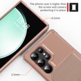 thumbnail image 3 of Nalacover Wallet Case for Samsung Galaxy S24 Ultra, Credit Card Slots Holder Luxury PU Leather Cover, Magnetic Car Mount Shockproof Lens Protective Case for Samsung Galaxy S24 Ultra, Rosegold, 3 of 7