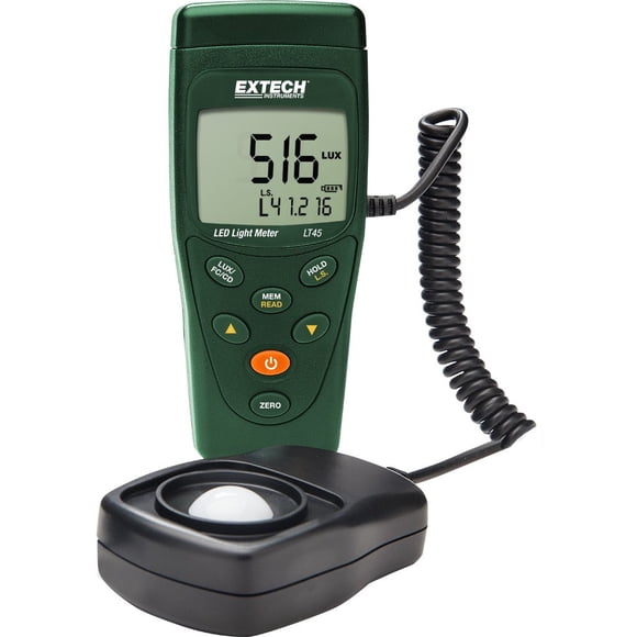 Medidor de luz LED digital Extech LT45