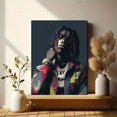 thumbnail image 6 of UXIEQU Young Dolph Canvas Wall Art 15.75x11.81 Inches, 6 of 8