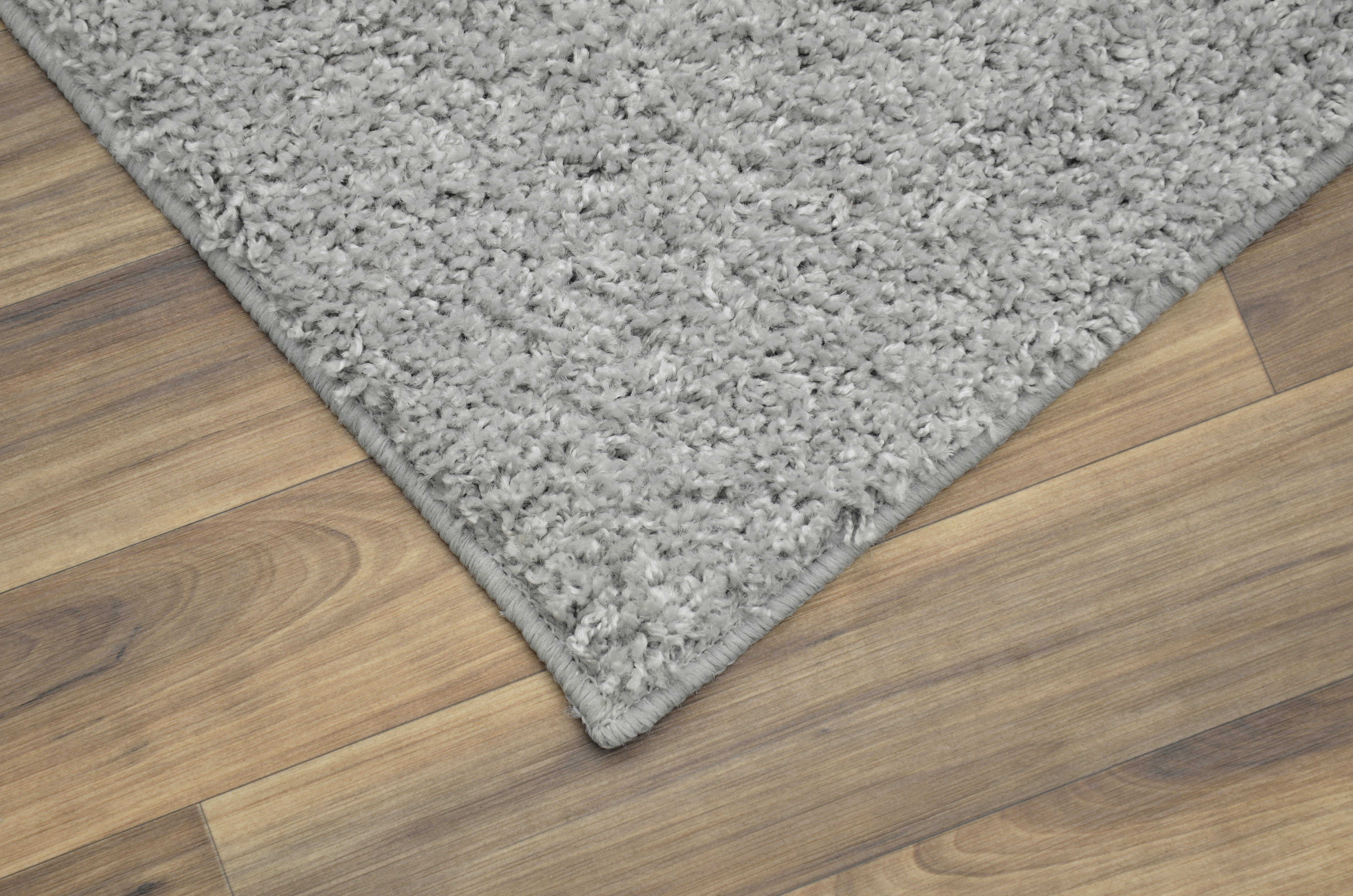Garland Rug Skyline Shag Silver Indoor Area Rug, 5' x 7'