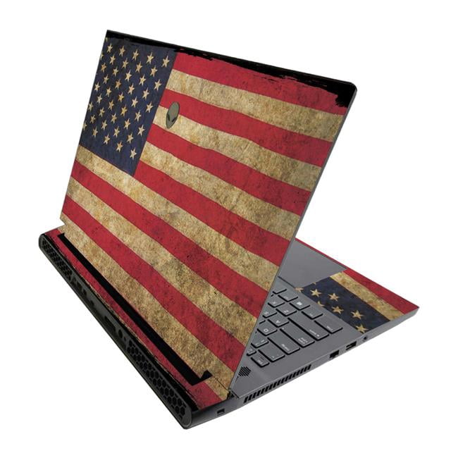 MightySkins ALWM17R320-Vintage Flag Skin for Alienware M17 R3 2020 ...