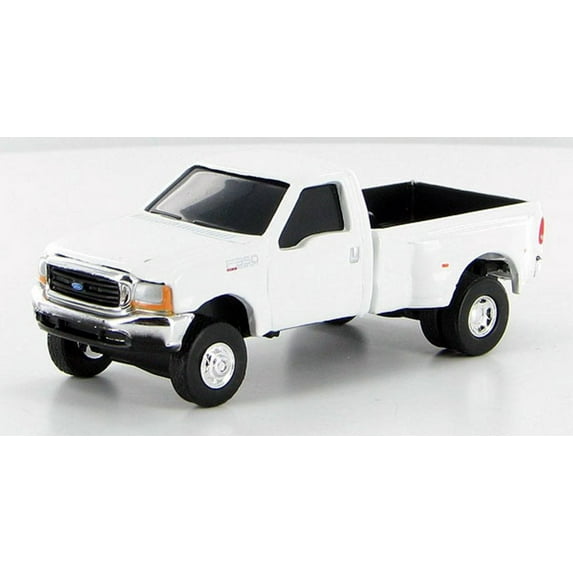 Ford F350 Pickup Truck, White - ERTL Collect 'n Play 46238B- 1/64 Scale Model Toy Car (Brand New, but NOT IN BOX)