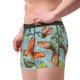thumbnail image 2 of Balery Retro Seamless Flying Butterflies Calzoncillos bóxer para hombre, ropa interior de algodón suave y transpirable con cinturilla de nailon-Large, 2 of 5