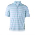 thumbnail image 1 of Monterey Club Men's Wilson Stripe Texture Golf Polo Shirt #1671, 1 of 2
