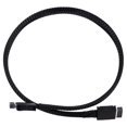 thumbnail image 1 of Cable Extensor Oculink PCIE 4.0 X4 GEN4 SAS4 SFF-8611 GPU SSD OCuLink 4X Cable Plateado de 24 Gbps, 1 of 5