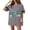 Gray Short Sleeve, variant on Usa Soccer Jersey for Women Crew Neck Football Vocation Shirts Short Sleeve Basic National Emblem Detail 2026 Shirt Spain Brazil Argentina France Germany Portugal Navy 2XL