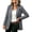 Gray, variant on Womens Casual Jacket Top Baeitkot Womens Olid Color Casual Long Sleeved Cardigan with Pockets Blazer Jacket Top Green M