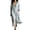 Blue, variant on Bxsruta Womens Maxi Shirt Dress Long Sleeve Button Down Casual Casual Vacation Beachwear