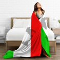 thumbnail image 6 of Italian Flag Blanket,The Contour of Italian Territory is Printed on The Flag Decor Blankets Soft Warm Throw for Women Girls Birthday, Home Living Room Decoration 40"x50", 6 of 6