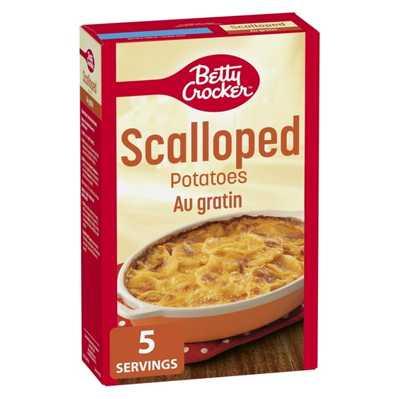 Pommes de terre gratinées Betty Crocker, au fromage, 141 g, 5 portions