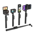 thumbnail image 3 of Remote Control Selfie Stick, Lightweight Bluetooth Rechargeable Selfie Stick with Waterproof Remote Control for Underwater Photography, Action Camera & Smartphone, 3 of 8