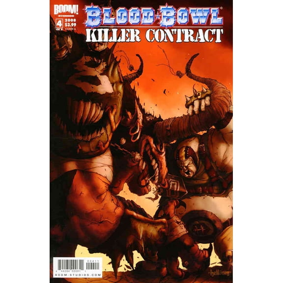 Blood Bowl: Killer Contract #4A VF ; Boom! Comic Book
