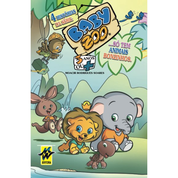 Libro Majosta 4 historias Baby Zoo edición en portugués