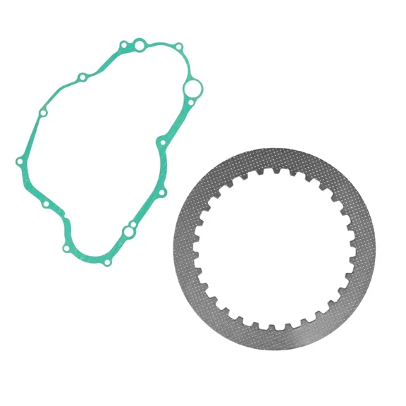 Clutch Cover Gasket & Clutch Steel Plate Kit For Yamaha YZ250F / WR250F