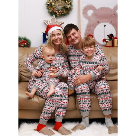 

Family Christmas Pjs Matching Sets Baby Christmas Matching Jammies for Adults and Kids Holiday Xmas Sleepwear Set