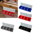 thumbnail image 4 of MOMOJIA Multi Compartment Organizer Box For Screws Small Parts Plastic Hardware, 4 of 13