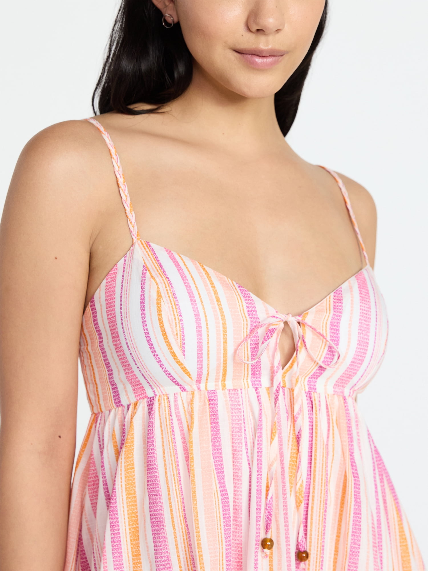 No Boundaries Cami A Line Dress, Women's XXS-XXL