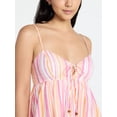 thumbnail image 4 of No Boundaries Cami A Line Dress, Women's XXS-XXL, 4 of 5