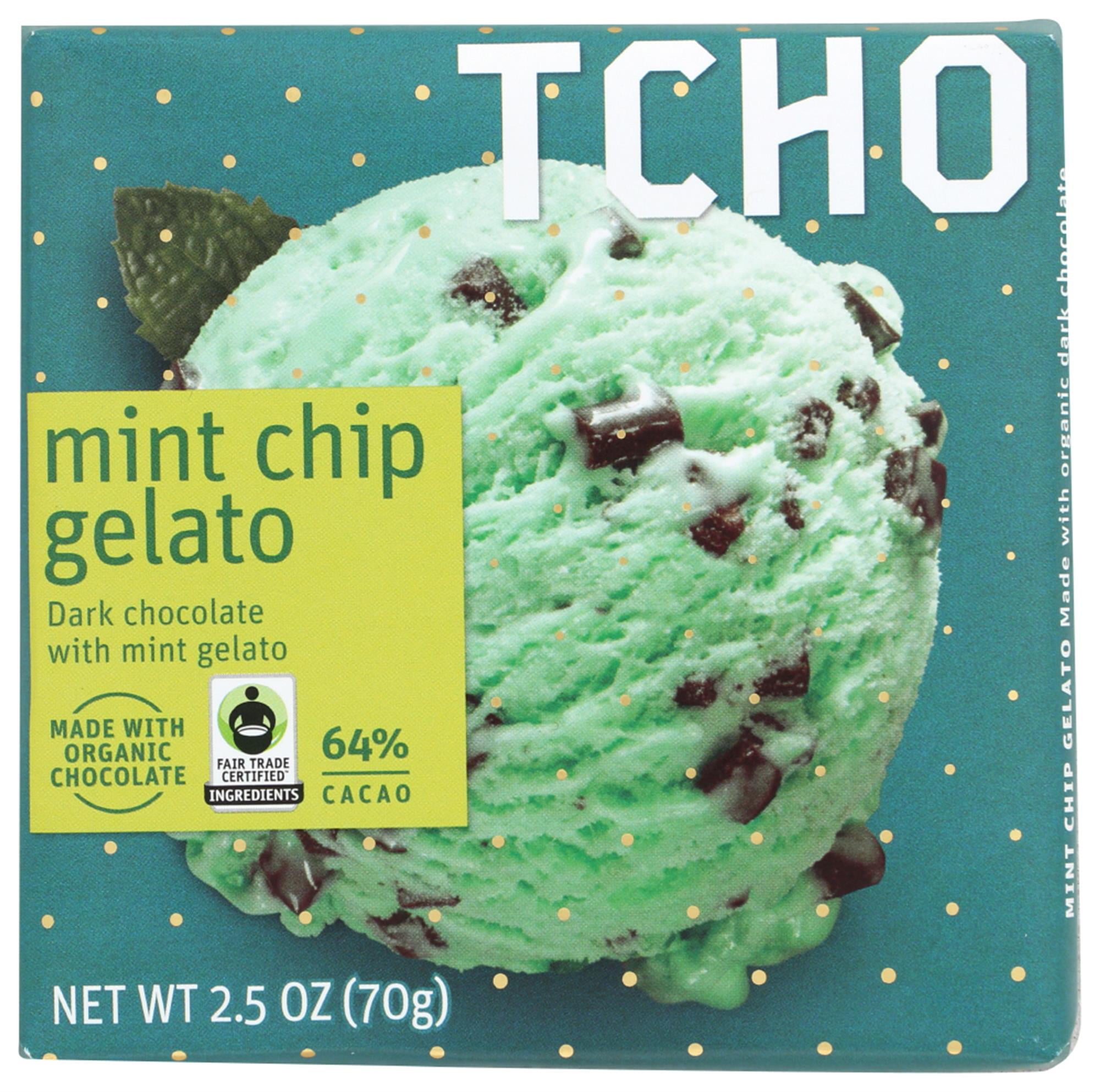 (12 Pack) Dark Chocolate Mint Bars Mint Chip Gelato, 2.5 Oz Walmart