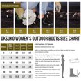 thumbnail image 6 of DKSUKO Women's waterproof rain shoes for garden,lightweight slip on low ankle boots with comfort insole, 6 of 6