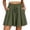 *Army Green, variant on Women's Ruffle Elastic Waist Drawstring Shorts , Casual Summer A-Line Shorts For Women,Ladies' Lightweight Flowy Beach Shorts with Pockets,Army Green,S-2XL