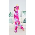 thumbnail image 4 of Uderui Pijamas de Unicornio para niños, Disfraz de Cosplay de una Pieza, Ropa de Dormir de Animales para niñas y niños, 4 of 5
