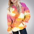 thumbnail image 2 of Nskgu Hoodies for Teen Girls Cute Gradient Hoodies Long Sleeve Oversized Sweatshirts Pullover Tops Preppy Clothes, 2 of 6