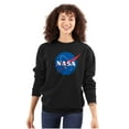 thumbnail image 3 of NASA Meatball Classic USA Space Logo Sweatshirt for Men or Women Brisco Brands S, 3 of 6