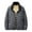 Z3 Grey, variant on Daznico Men's Winter Thermal Insulated Hooded Coat Lined Jacket for Cold Weather Outdoor Activities,Size:XXL