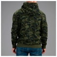 thumbnail image 2 of VORTEX Adult Male Core Logo Comfort Hoodie, Color: Camo Green, Size: S, 2 of 4