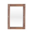 thumbnail image 1 of Benzara BM252442 Miroir avec Tirettes Rondes&44; Marron, 1 of 5