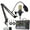Gold, variant on Leeye F998 Live Streaming Sound Card Set, Voice Changer Audio Mixer with DJ Effects, Condenser Mic and Stand Kit, Podcast Recording Studio Equipment, J