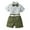 Type C, variant on KYAIGUO Kids Toddler Baby Boys Hawaii Beach Sets Infant Summer Clothing Sets Short Sleeve Lapel down Button Flower Print Top+Short Pants Two-Piece Set, With Belt as a Gift,Sizes 9M-6Y