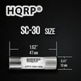 thumbnail image 3 of HQRP 2-Pack Spa Hot Tub Slow Blow Fuse, SC-30 Class G Time Delay 30 Amp Fuse 480 V, Replacement for Bussmann SC30, Buss Sc-30, LIttelfuse SLC30, Edison, Gecko, Compatible with Balboa, Spa Builders, 3 of 7