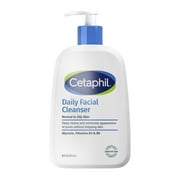 Cetaphil Daily Facial Cleanser Face Wash for Sensitive, Normal to Oily Skin, 16 fl oz
