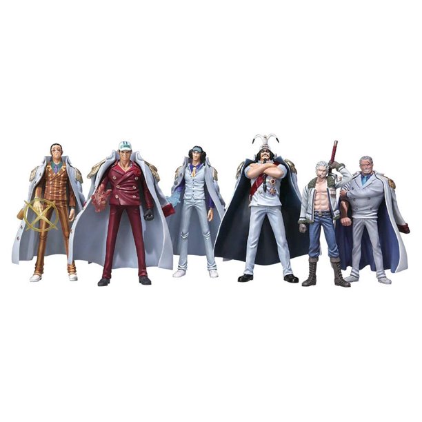 One Piece Marine Never In The Name Of Justice Trading Figure Box Of 8 Pieces Walmart Com