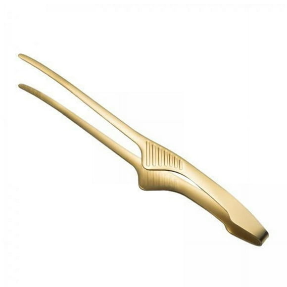 Lipstore 2xMultipurpose Food Clips Korean BBQ Buffet Clip for Restaurant Party Camping gold