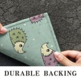 thumbnail image 6 of Cute Hedgehog Pattern Door Rugs,Washable Non Slip Door Mats Indoor,Decorative Door Mats,Entry Mat Indoor for Entrance,Bedroom,Kitchen,Bathroom,20"x32", 6 of 6