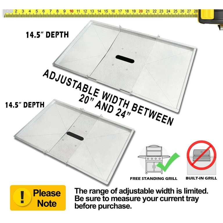 Adjustable Drip Pan (20