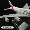 thumbnail image 4 of Réplica de avión de Metal para niños, escala 1:400, A380, B777, avión fundido a presión, Avión de aviación, juguetes coleccionables, 4 of 5